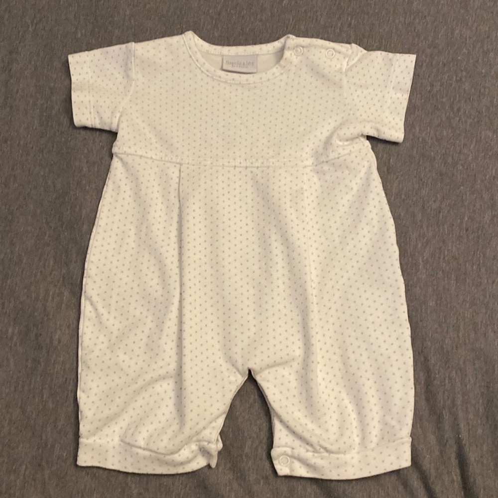 Squiggles by Charlie One Piece Polka Dots 0-3 Months